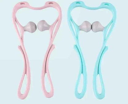 Manual Double-Ball Neck Massager